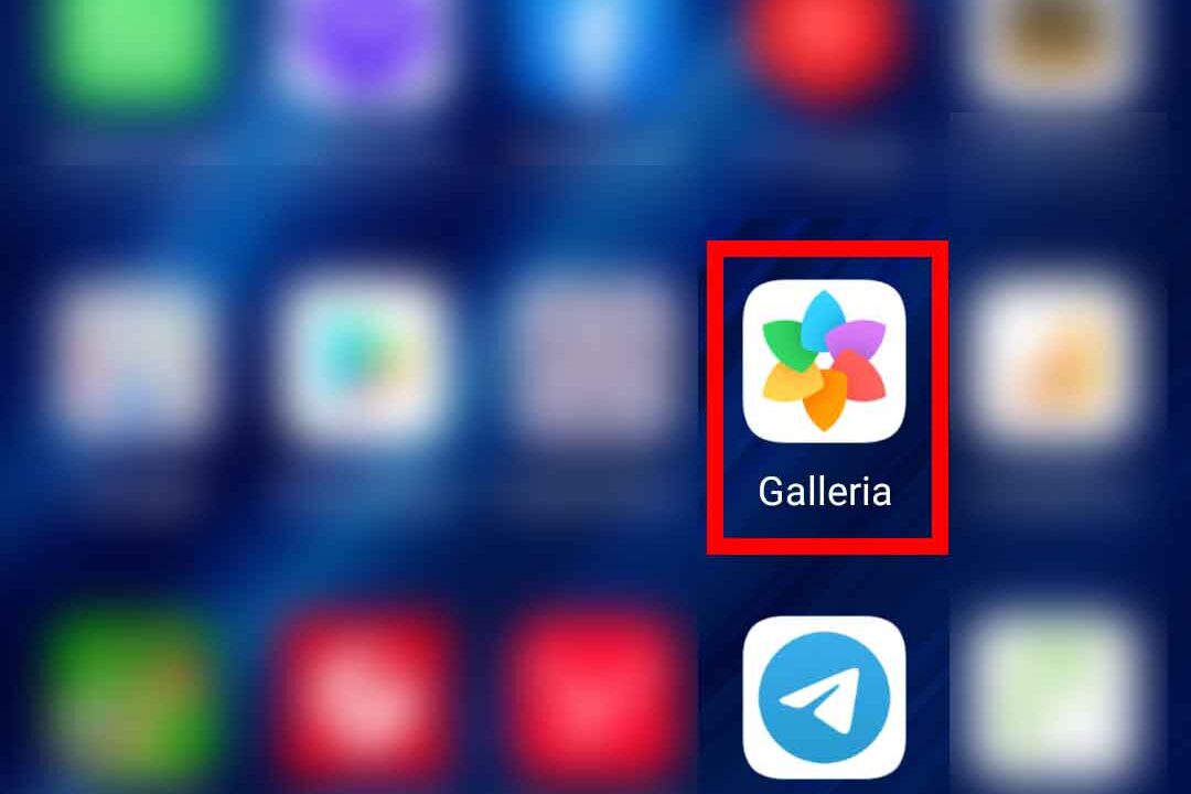 Registrare (catturare) schermo cellulari android - STEP 4 - Galleria Media