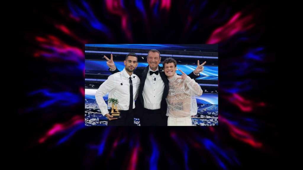 Mahmood e Blanco vincitori Sanremo 2022