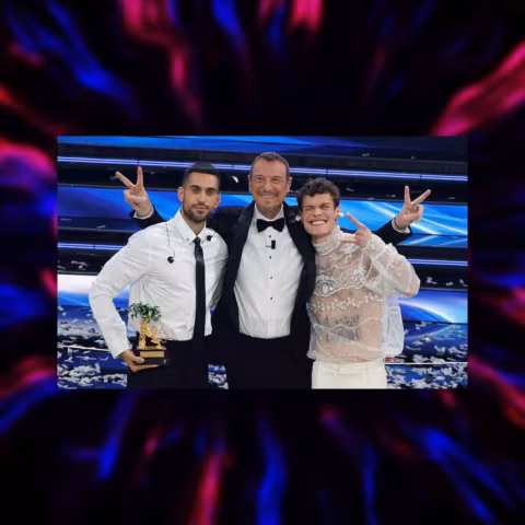 Mahmood e Blanco vincitori Sanremo 2022