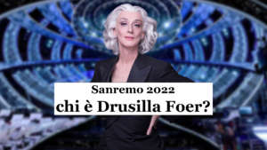 Chi è Drusilla Foer, l’attrice che condurrà questa sera la terza serata del Festival di Sanremo 2022?