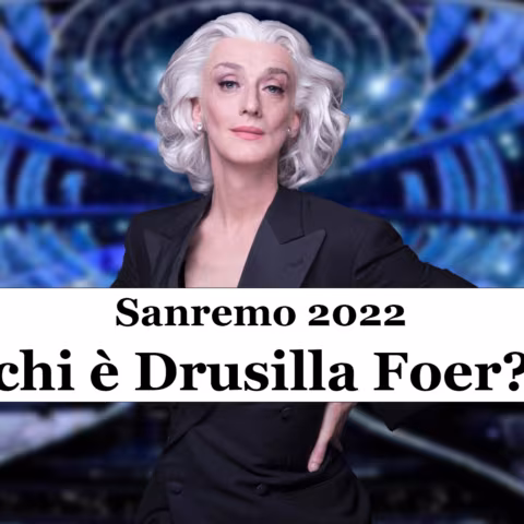 Chi è Drusilla Foer co-conduttrice della terza serata del Festival di Sanremo 2022?