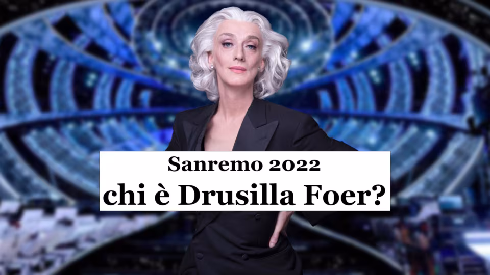 Chi è Drusilla Foer co-conduttrice della terza serata del Festival di Sanremo 2022?