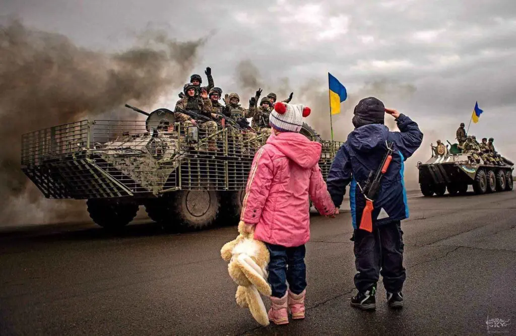 Guerra Ucraina - Russia: una fotografia non attuale circola online