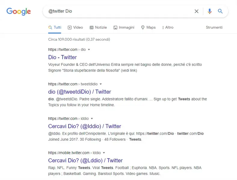 Ricercha avanzate in Google Search: ricerca all'interno dei Social Media Ricercha avanzate in Google Search: ricerca all'interno dei Social Media