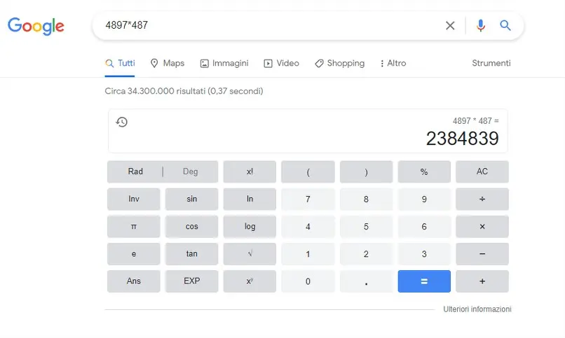 Ricercha avanzate in Google Search: usare Google come una calcolatrice Ricercha avanzate in Google Search: usare Google come una calcolatrice