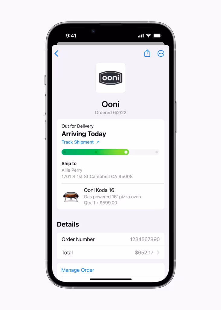 Il nuovo sistema operativo Appple (iOs 16) introduce un nuovo wallet digitale
