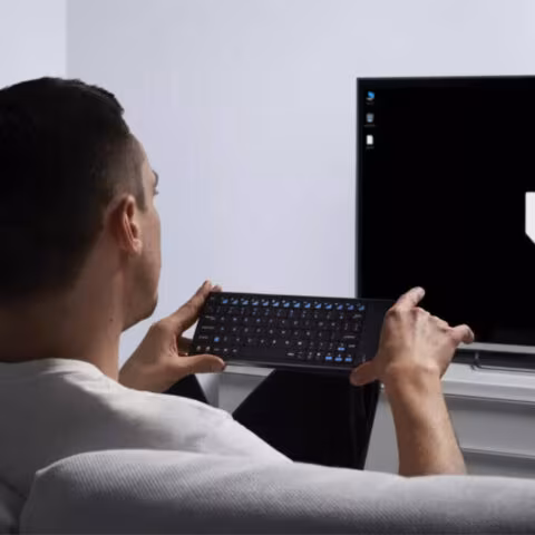 Pentaform AbacusBasic: tastiera multimediale biodegradabile con uscita HDMI