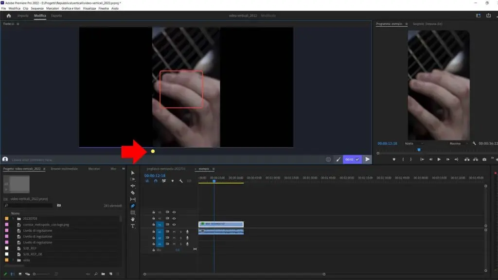 Step 11 - Visualizza le note e i commenti di collaboratori e clienti direttamente in Premiere Frame.io e Premiere Pro: Step 11 - Visualizza le note e i commenti di collaboratori e clienti direttamente in Premiere Pro
