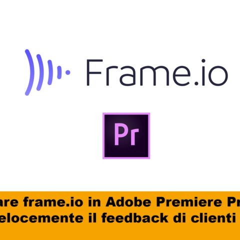 Guida: come usare frame.io in Adobe Premiere Pro