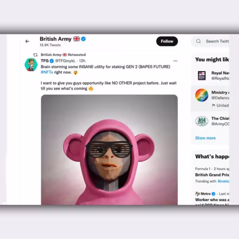 Hackerati account social British Army: nel mirini dei cyber criminali i profili twitter e youtube dell'esercito britannico