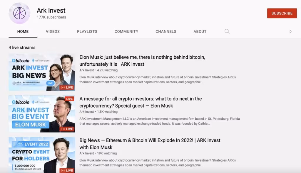 Hackerati account twitter e youtube della British army: così appariva il canale youtube