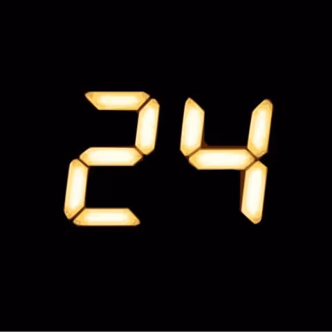 Logo della serie tv "24"