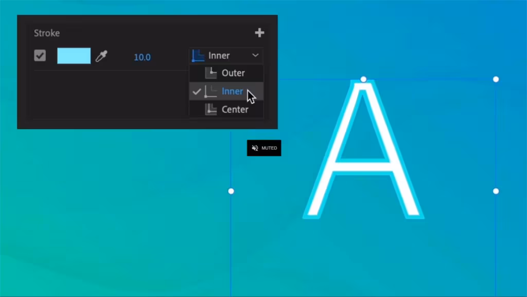 Novità Adobe Premiere Pro (23): aggiunta la possibilità di utilizzare tratti interni ed esterni agli elementi grafici