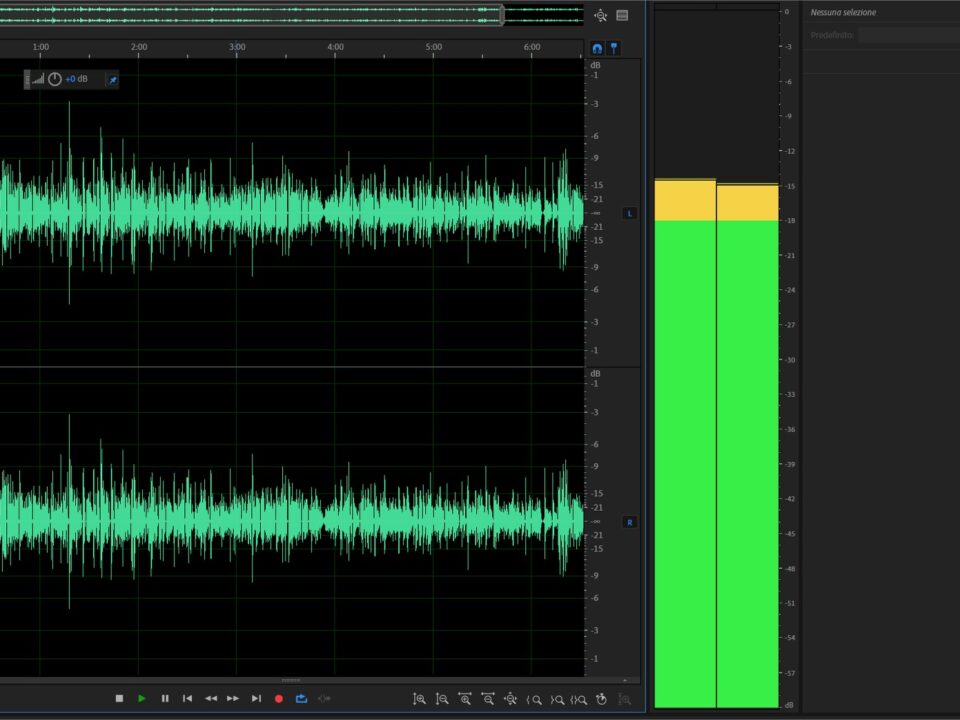 Editing audio professionale con Adobe Audition