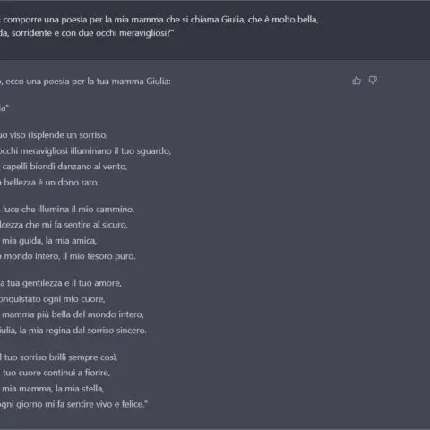 A cosa serve e cosa può fare ChatGpt? Un esempio pratico