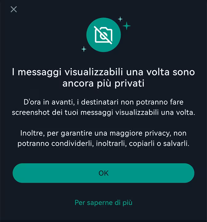 Come inviare immagini e fotografie che si autodistruggono con Whatsapp: guida pratica