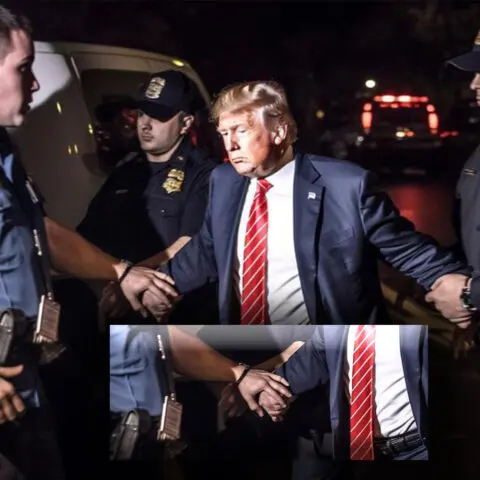 Arresto di Donald Trump: immagini e fotografie false - realizzate con l'intelligenza artificiale - girano sui social network.