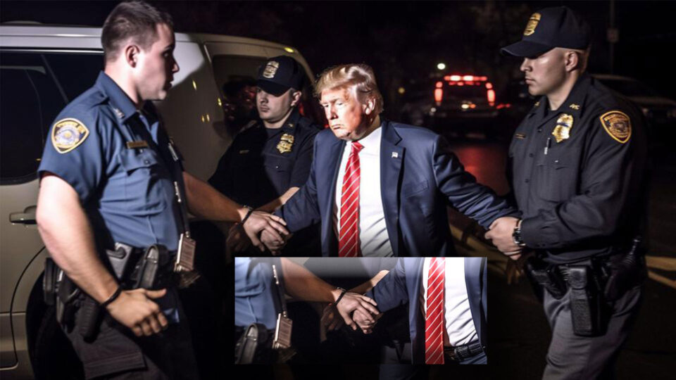 Arresto di Donald Trump: immagini e fotografie false - realizzate con l'intelligenza artificiale - girano sui social network.