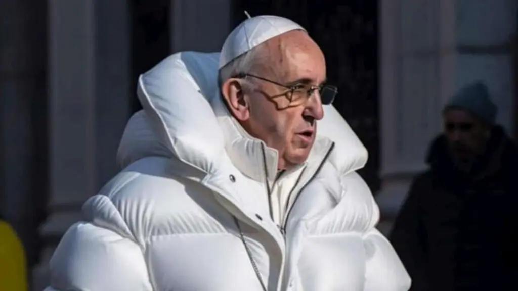 L’intelligenza artificiale e il falso Papa Francesco con indosso un piumino: come la tecnologia sfida la verità