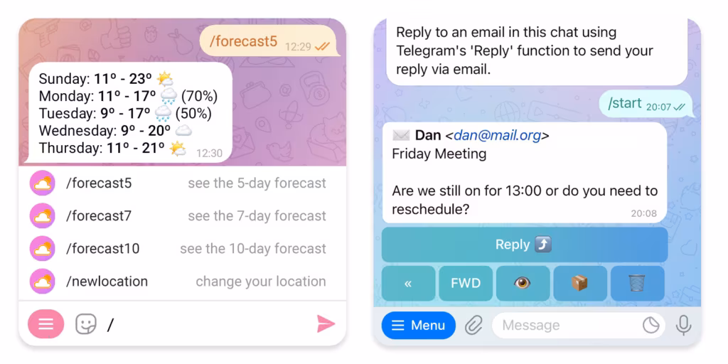 Cosa sono e come usare i bot di telegram?