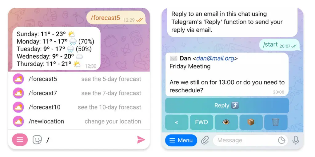 Cosa sono e come usare i bot di telegram?