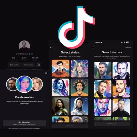 Tiktok permetterà di creare Avatar personalizzati generati con l'intelligenza artificiale