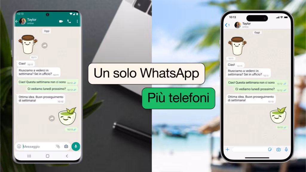 Novità Whatsapp aprile 2023: usare lo stesso account whatsapp su 4 dispositivi diversi