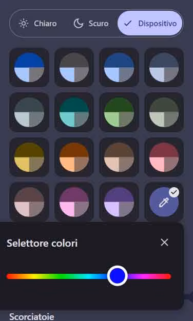 Cambiare colori applicazione Google Chrome