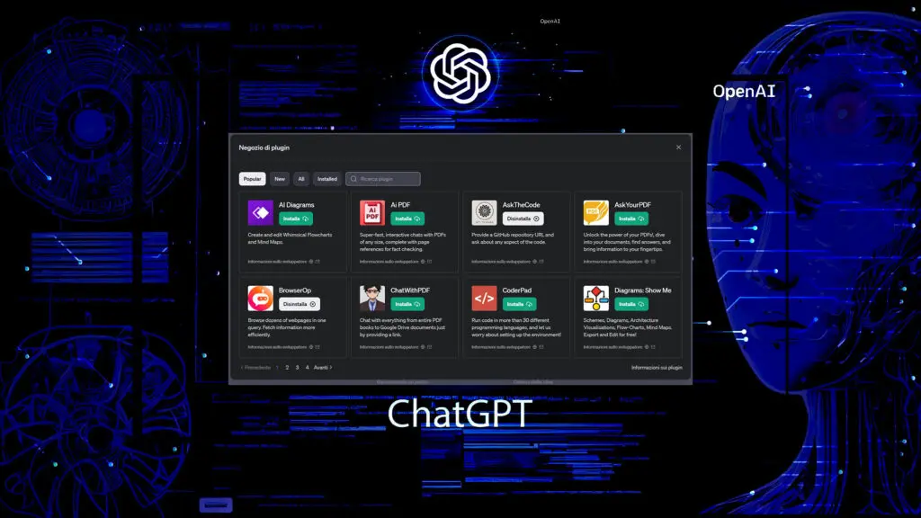 Usare i Plugin di ChatGPT per leggere documenti Pdf e lavorare con le immagini. La guida per tutti