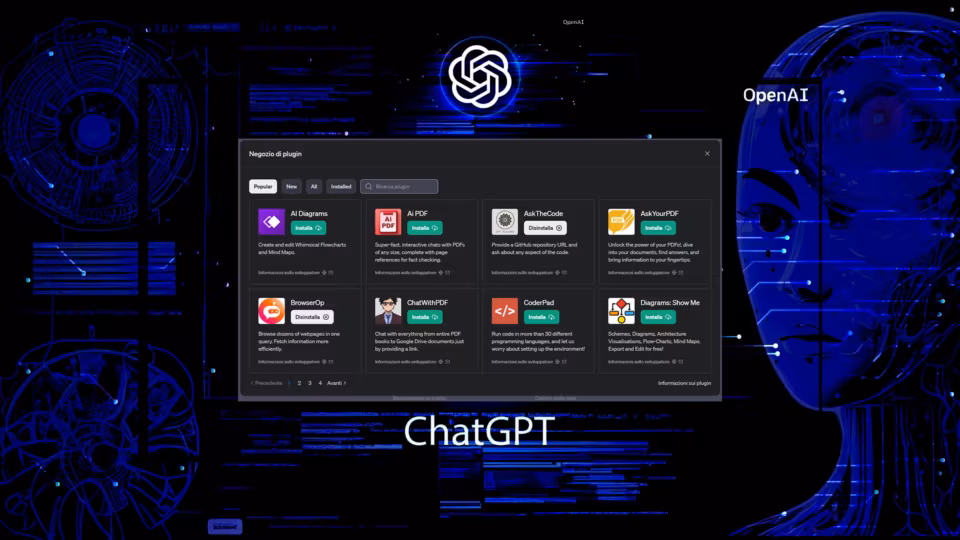 Come usare i Plugin di ChatGPT per interagire con documenti e immagini