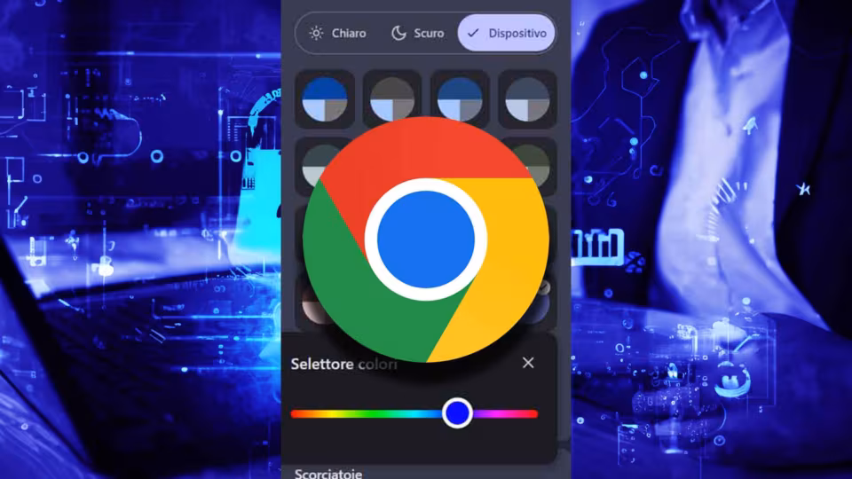 Personalizzare l'aspetto di Google Chrome
