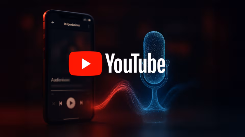 YouTube testa i conduttori AI su YouTube Music che raccontano i brani