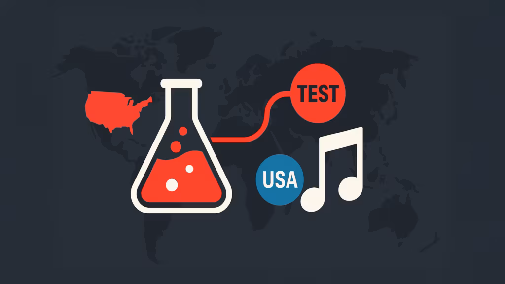 Test dei conduttori AI YouTube Music negli USA