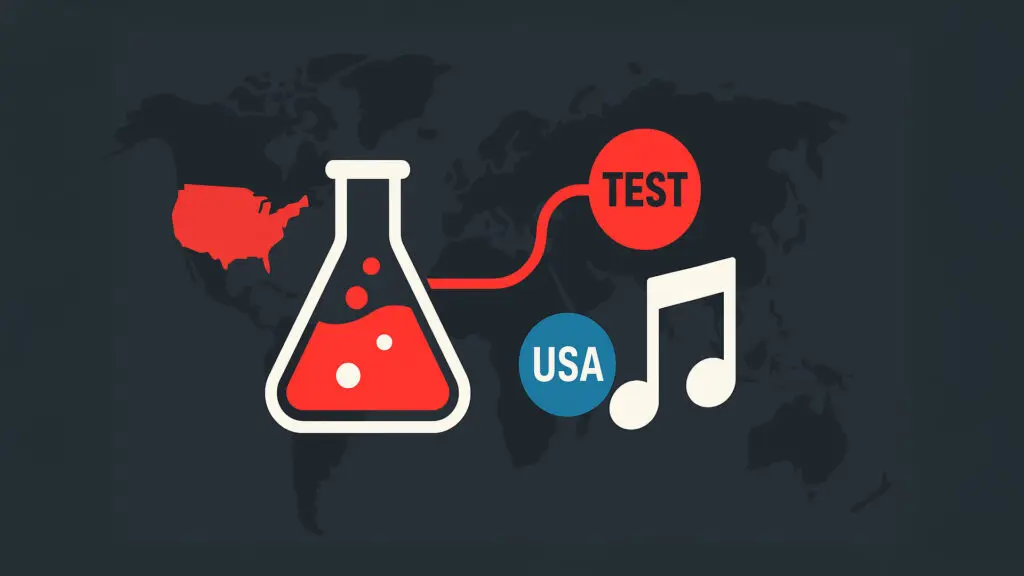 Test dei conduttori AI YouTube Music negli USA
