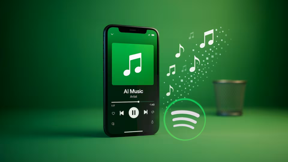 Rimozione di brani creati con l'ia: spotify cancella 75 milioni di tracce