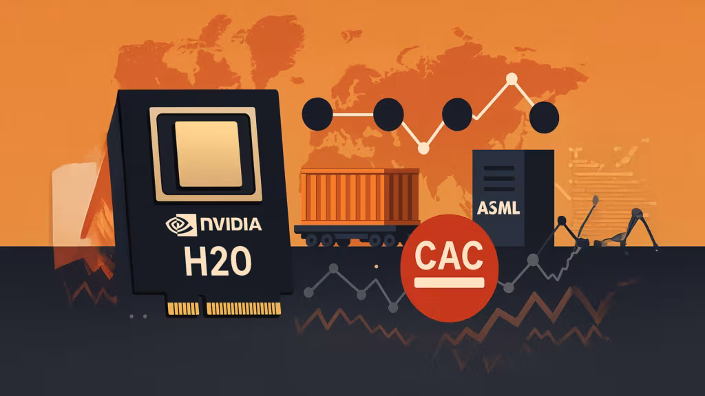 Stop della Cina all'import di chip Nvidia per l'intelligenza artificiale