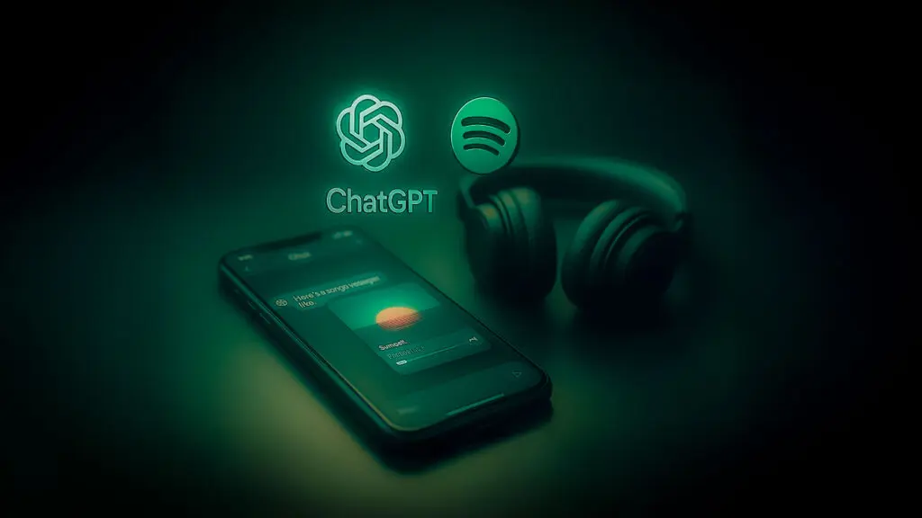 ChatGPT e Spotify si integrano: gli utenti chiedono e la musica arriva in chat