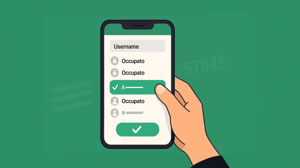 Come funziona la prenotazione del nome utente (username) WhatsApp