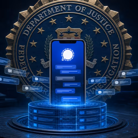 L'FBI recupera messaggi Signal cancellati da un iPhone: cosa è successo