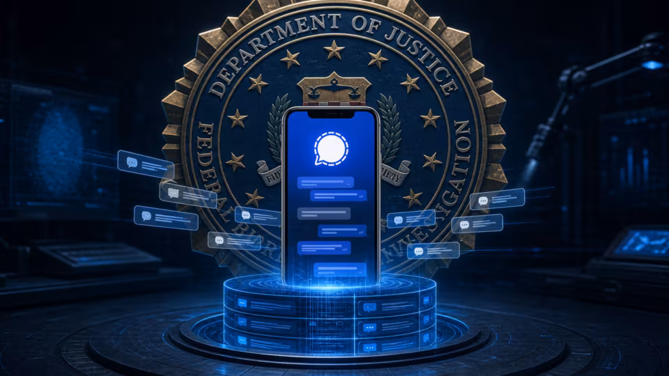 L'FBI recupera messaggi Signal cancellati da un iPhone: cosa è successo