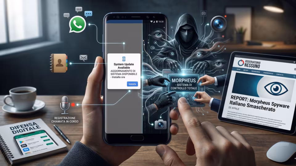 Morpheus, lo spyware italiano che prende il controllo degli smartphone Android