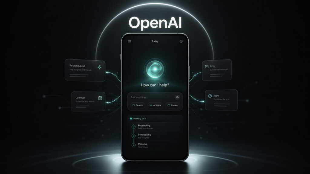 Smartphone OpenAI senza app: il progetto per rivoluzionare il mercato entro il 2028