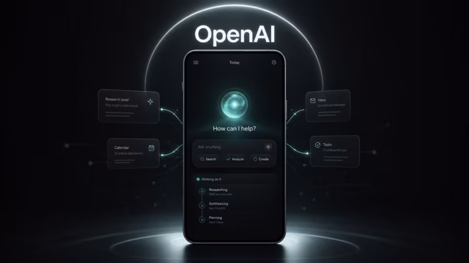 Smartphone OpenAI senza app: il progetto per rivoluzionare il mercato entro il 2028