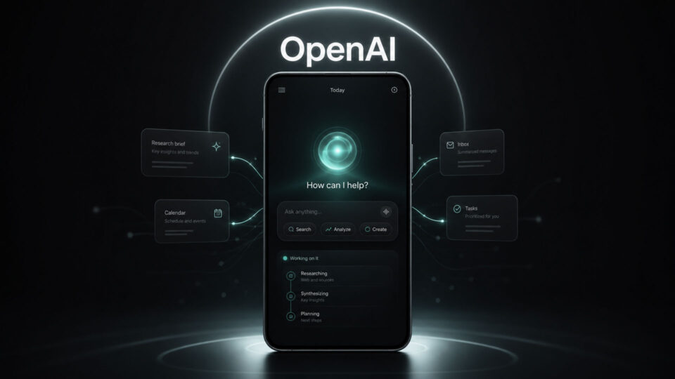 Smartphone OpenAI senza app: il progetto per rivoluzionare il mercato entro il 2028