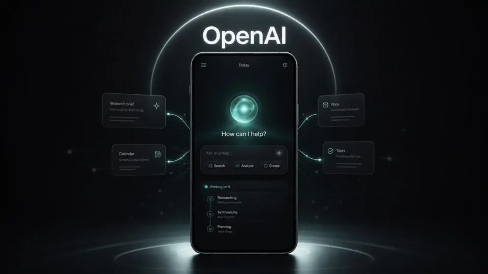 Smartphone OpenAI senza app: il progetto per rivoluzionare il mercato entro il 2028