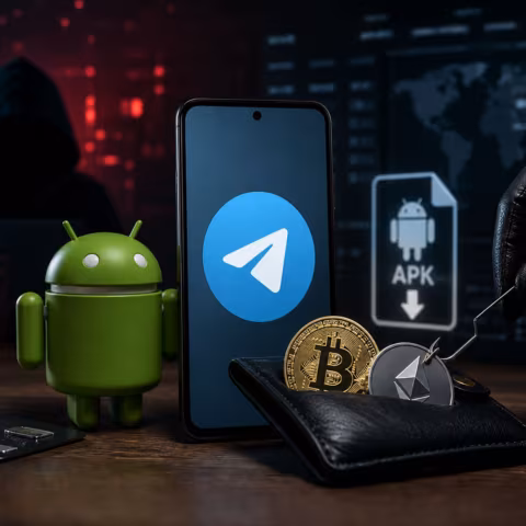 Truffe crypto su Telegram: le mini app usate per infettare gli smartphone