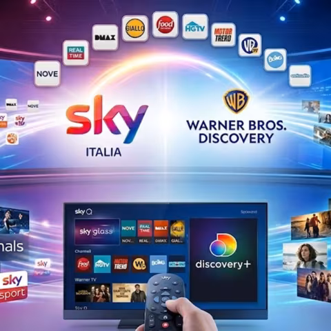 Sky e Warner Bros. Discovery, c'è l'accordo: tornano 10 canali e arriva Discovery+