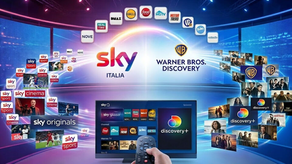 Sky e Warner Bros. Discovery, c'è l'accordo: tornano 10 canali e arriva Discovery+