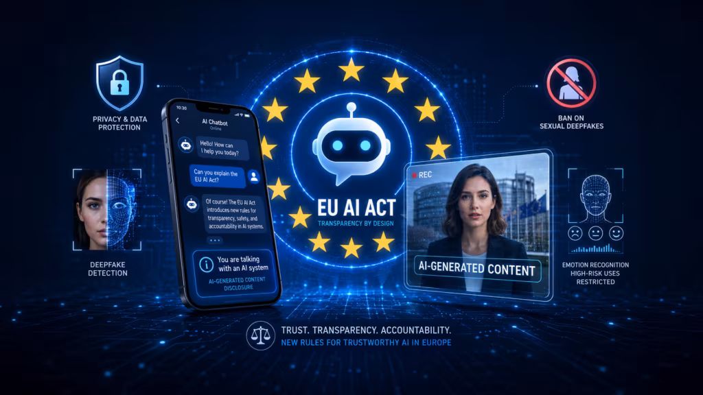 AI Act e trasparenza: le nuove regole UE su deepfake, chatbot e contenuti artificiali