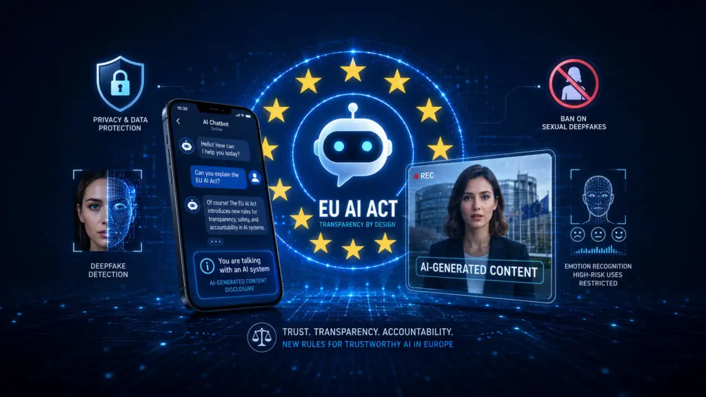 AI Act e trasparenza: le nuove regole UE su deepfake, chatbot e contenuti artificiali